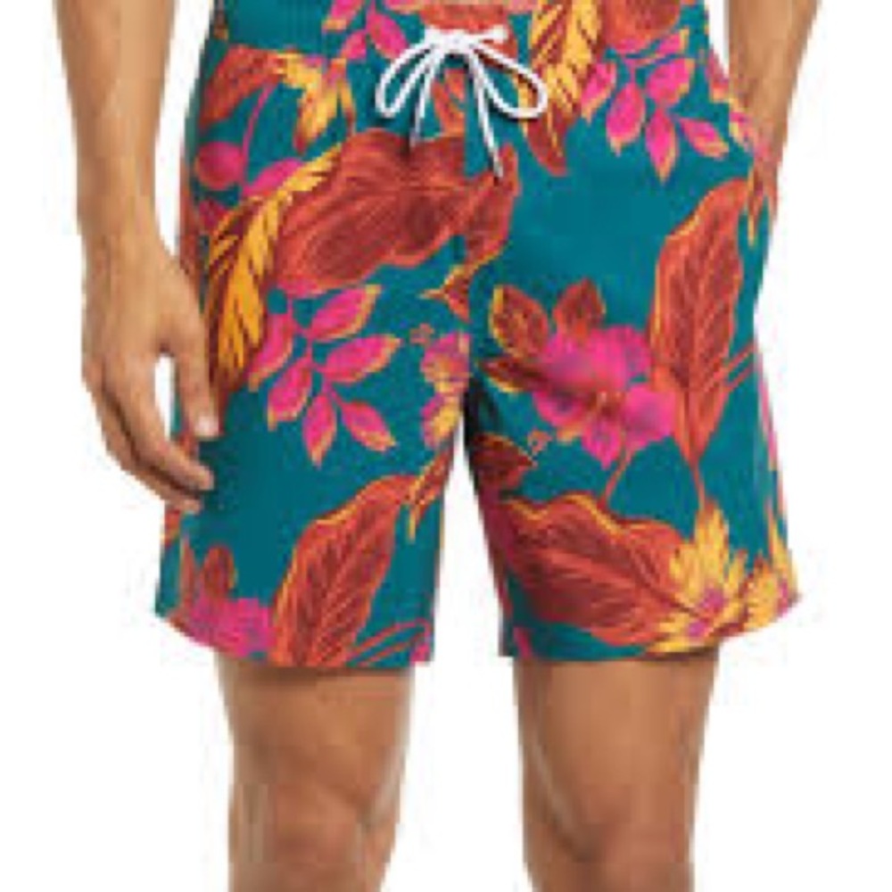 Bonobos men’s swim trunks like new. Size large